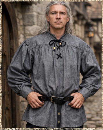 Mittelalterhemd grau